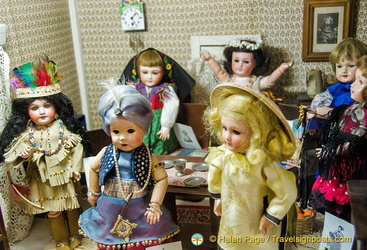 Dolls representing different countries